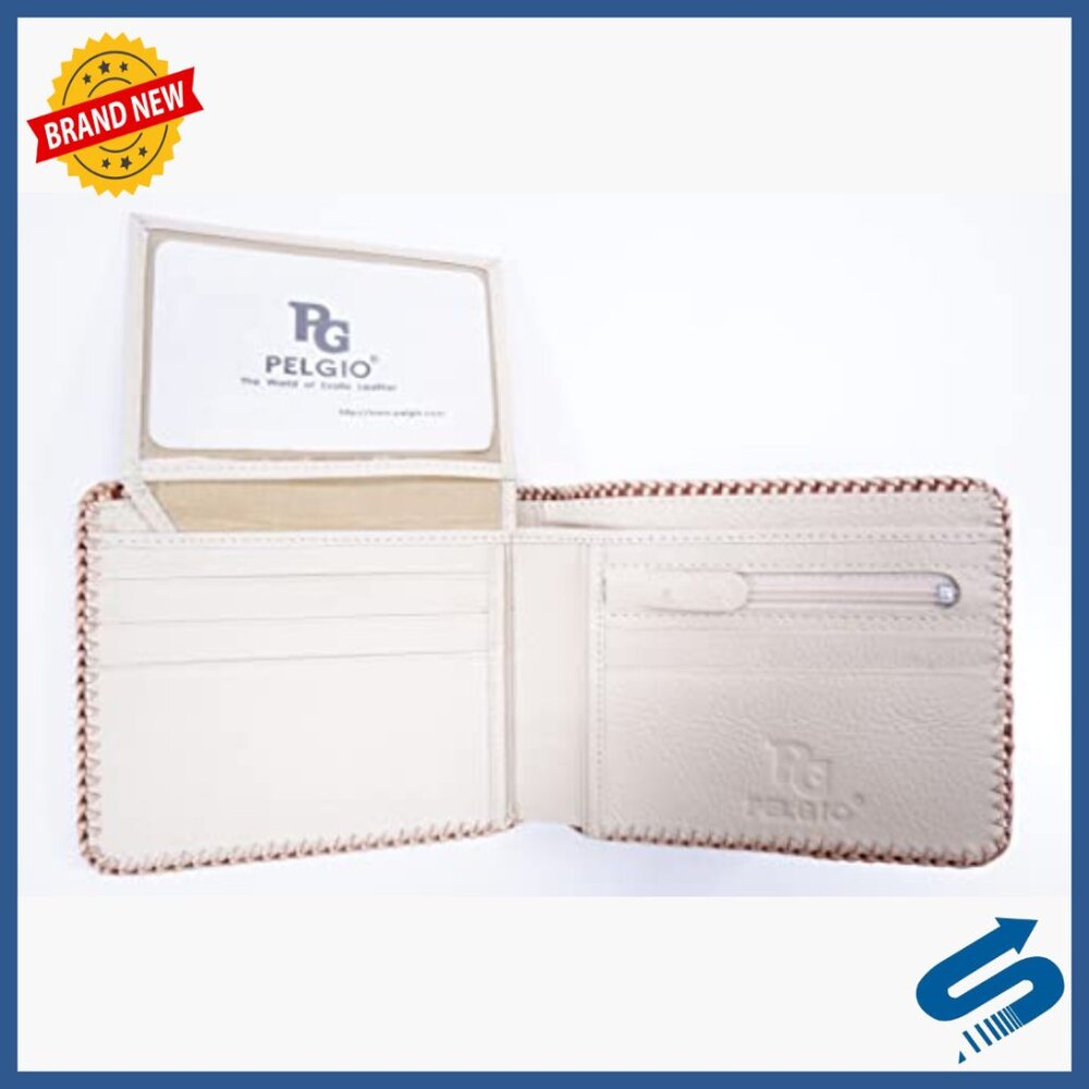 Genuine Python Leather Bifold Wallet with 5 Card … - image 6
